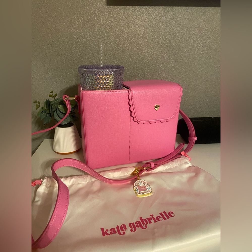 Kate Gabrielle Cup Holder Purse *Limited Edition Malibu Barbie Color*